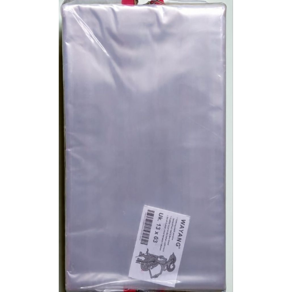 Plastik PP Roll Bening Wayang Ukuran 13×03 '03 500gram