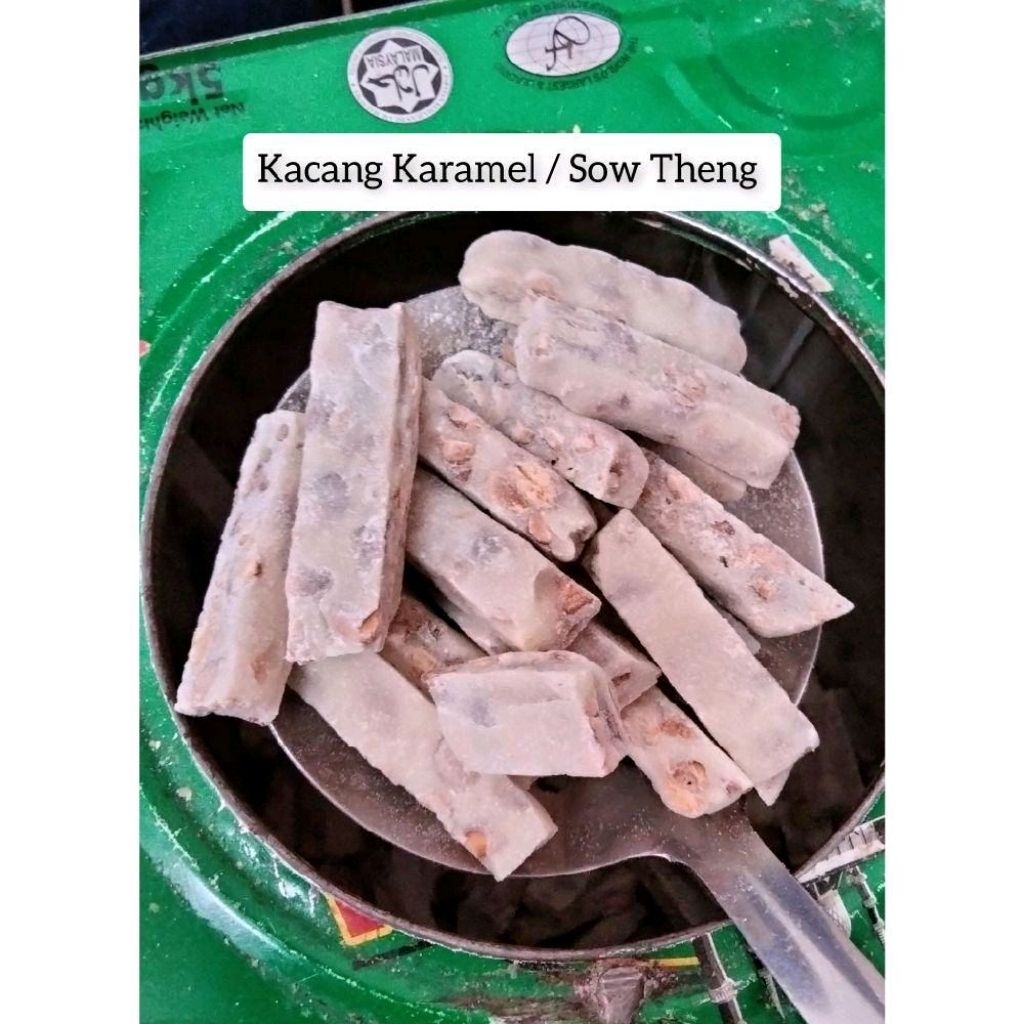 

Kacang Karamel / Bipang Kacang Caramel / Sow Theng / Kue Jadul / Teng Teng Kacang / Ting Ting Permen Kacang Tanah