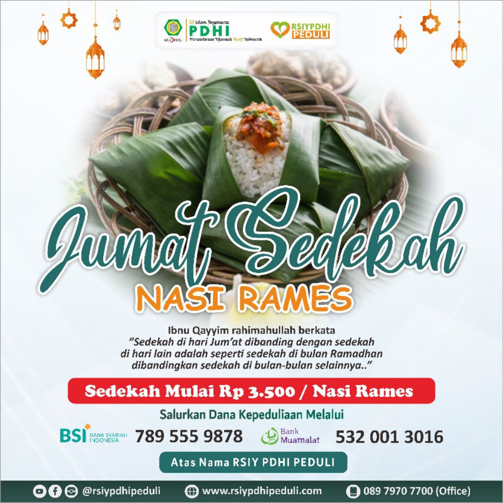 

JUMAT SEDEKAH NASI RAMES