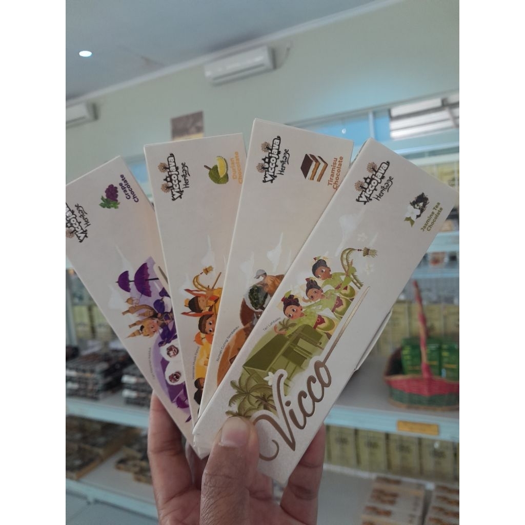 

Vicco White Chocolate 30gr by Puslit Kopi dan Kakao Indonesia