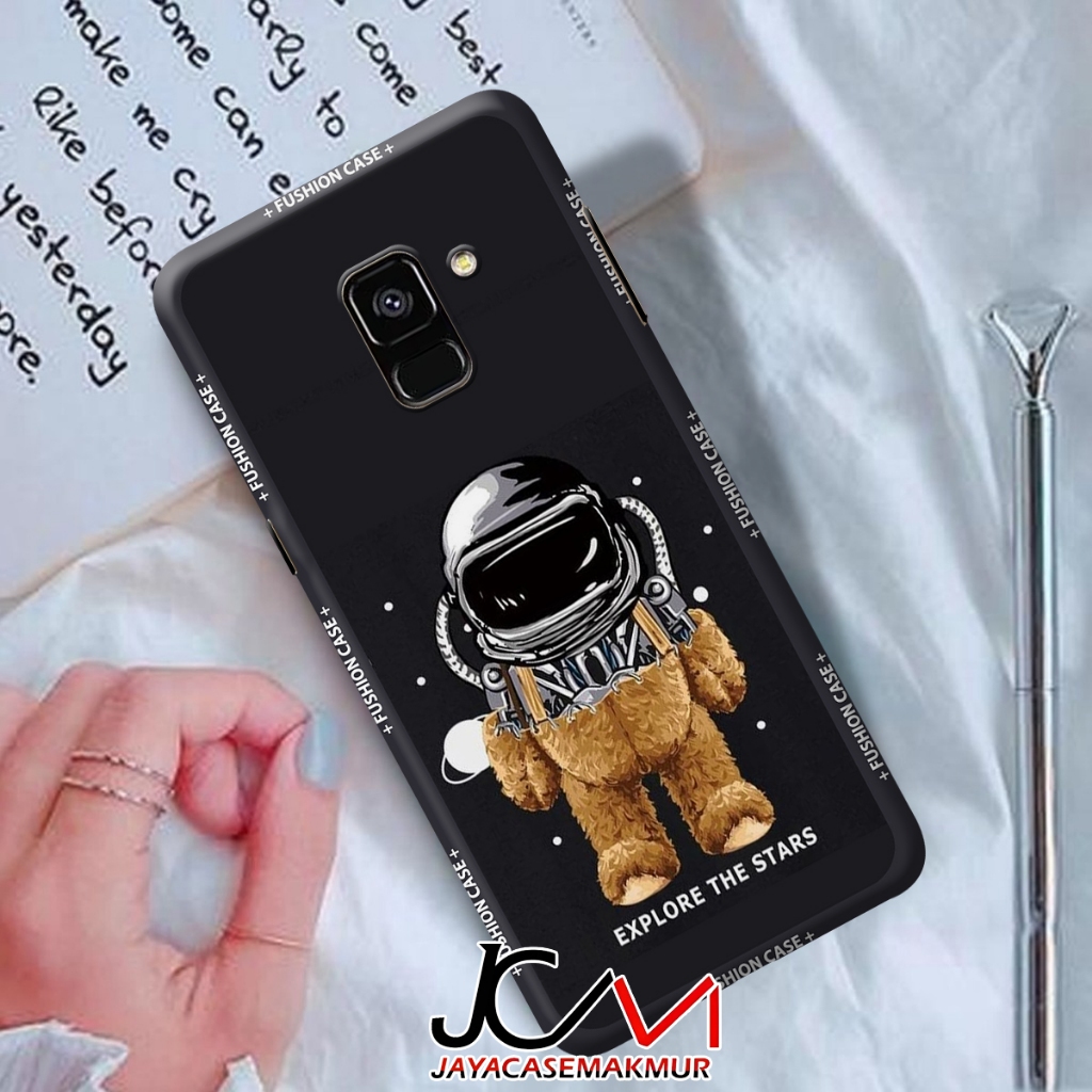 #JCM Case Samsung A8 2018 - Fashion Case Kartun - Softcase Samsung A8 2018 - Casing Samsung A8 2018 