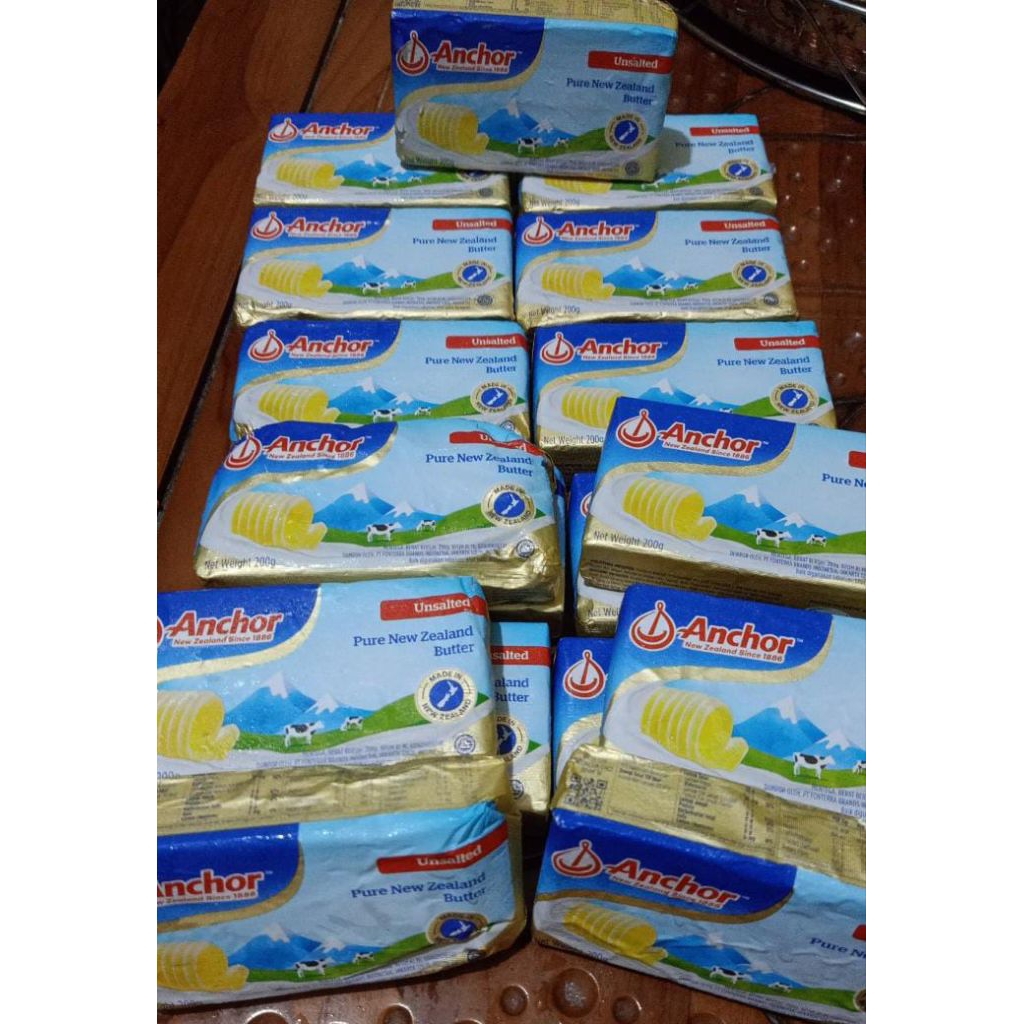 

ANCHOR Pure New Zealand Butter 200gr - UNSALTED