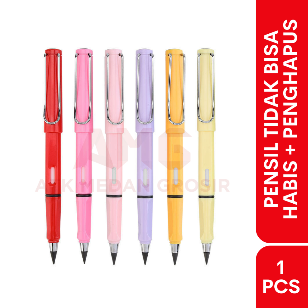 

PENSIL ABADI TIDAK BISA HABIS + PENGHAPUS PER PCS | PENSIL ETERNAL