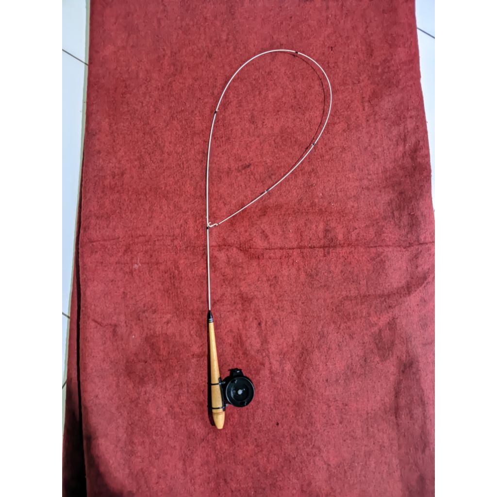 Joran Super Lentur Ikan Wader Fullset /100℅Fiber optik 120cm /Palesan Wader Super Lentur