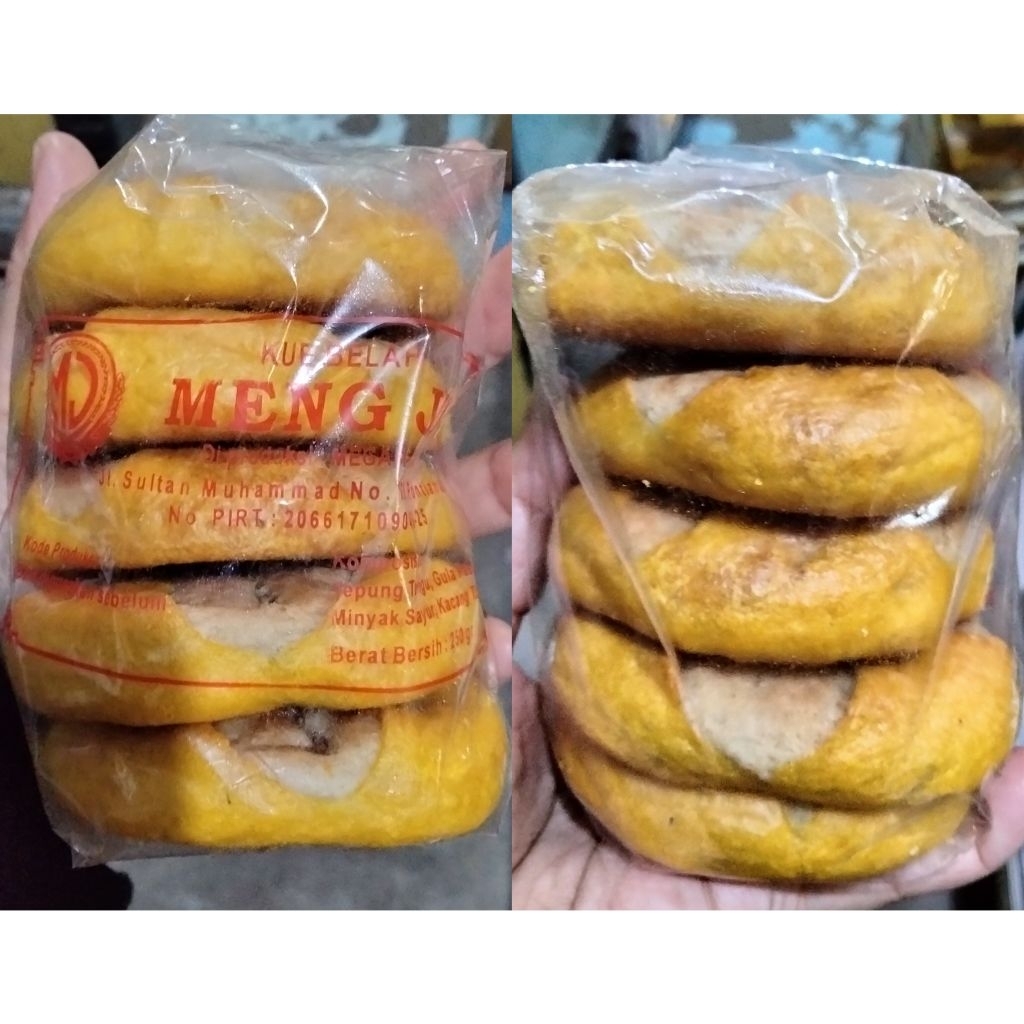 

Kue Belah Meng Ju / Si Hue Pia / Kue Bunga / Kue Jadul Khas Pontianak / Makanan Kalimantan Barat