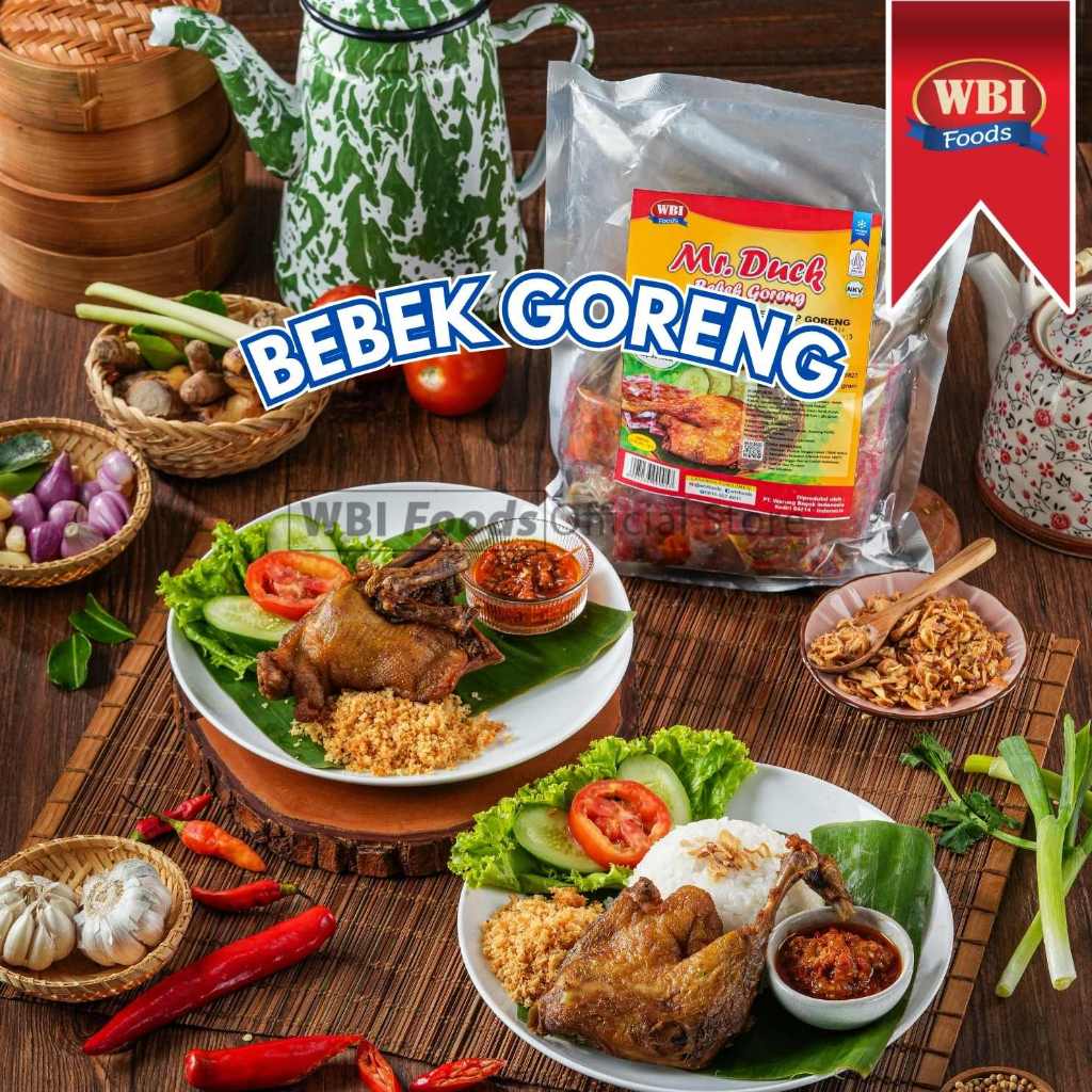 

Mr Duck, Olahan Bebek Siap Goreng dan Bakar 600 gr