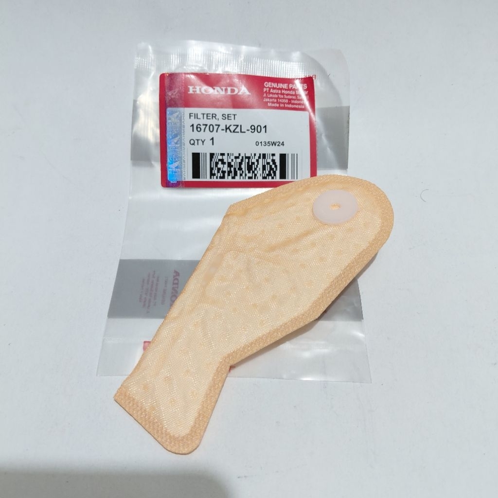 FILTER BENSIN PAMPERS FUEL PUMP BEAT FI, SCOOPY FI ASLI ( KZL )