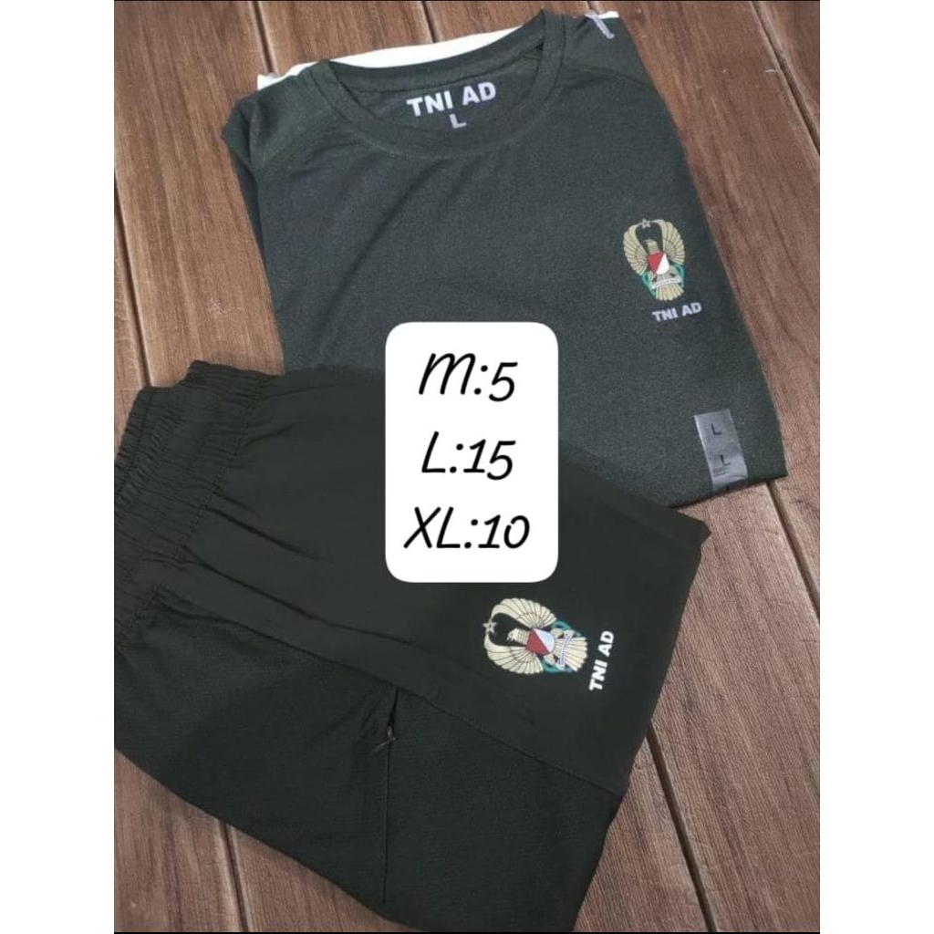 Training jatah TNI AD original 1 stel