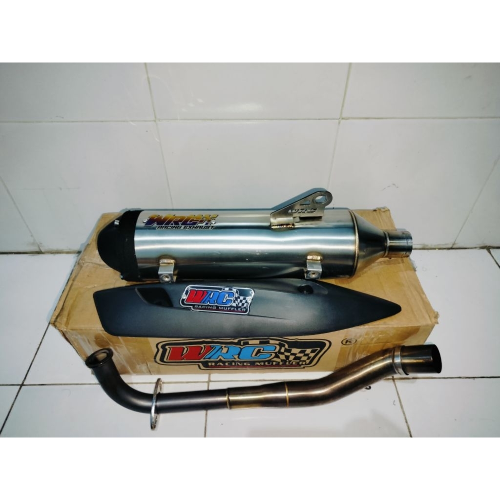 Knalpot WRC Copy ROB 1 PNP Lexi LX Aerox New Nmax New