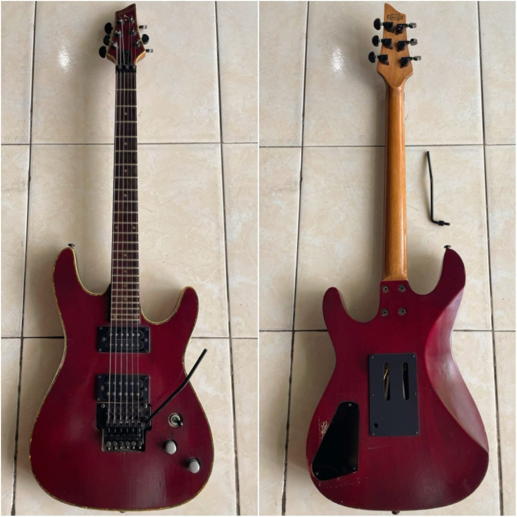 Gitar Elektrik Gillmore GM 03 FR Original Ori Jackson Ibanez Musicman
