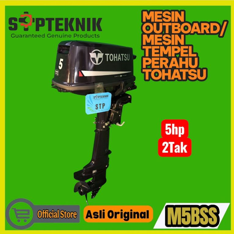 Mesin kapal tempel M5 BSS tohatsu