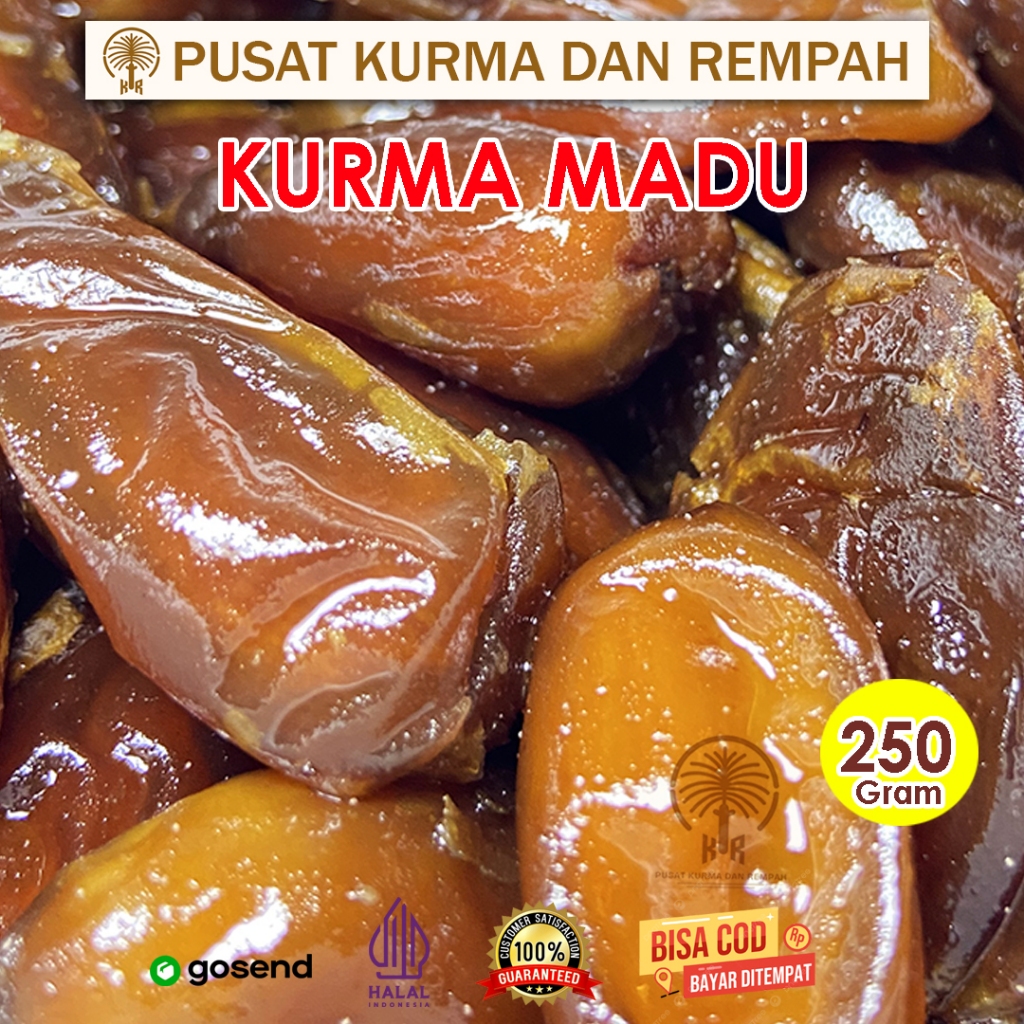 

Kurma Madu Premium 250gr – Manis Legit, Lembut, Kemasan Praktis