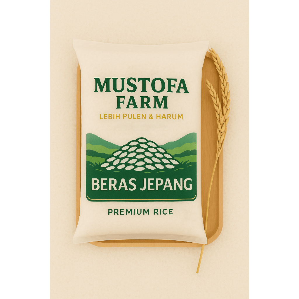 

Beras Jepang Mustofa Farm® – Japonica Rice Beras Sushi Premium