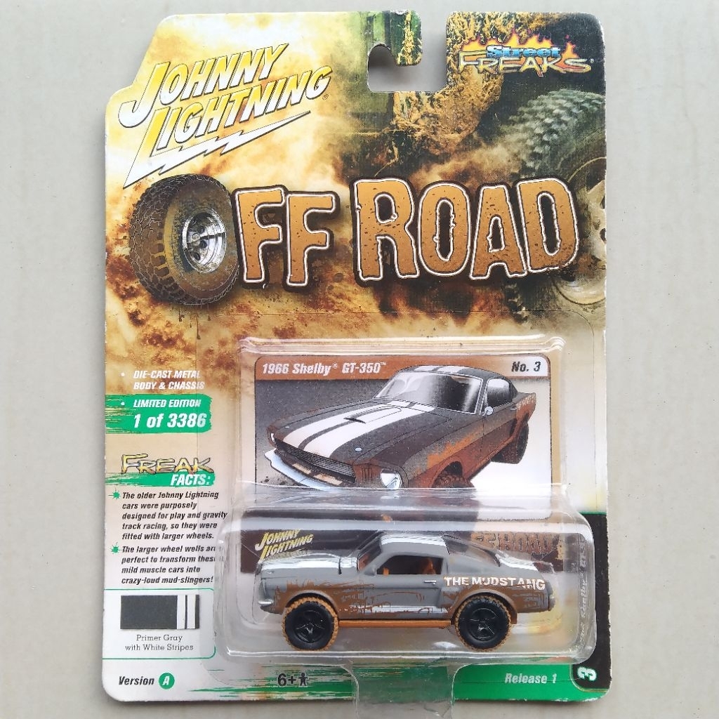 Johnny Lightning 1966 Ford Mustang Shelby GT-350 Off Road