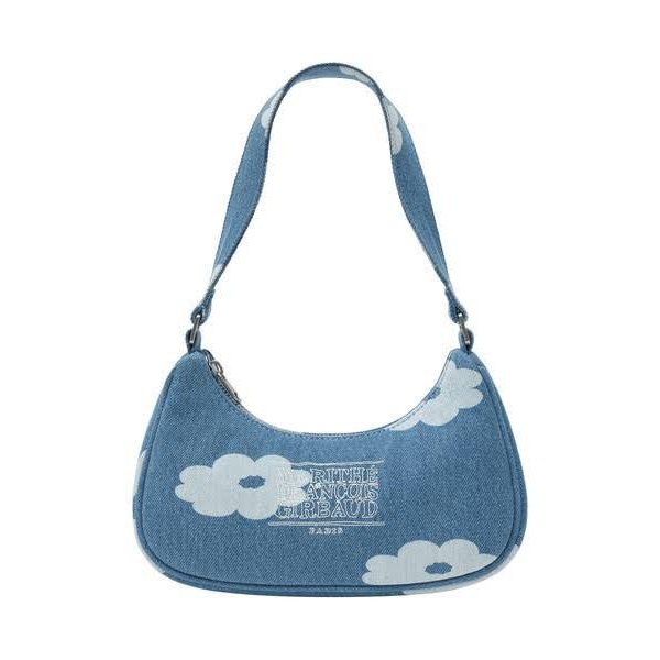 DAISY X MARITHE DENIM SHOULDER BAG