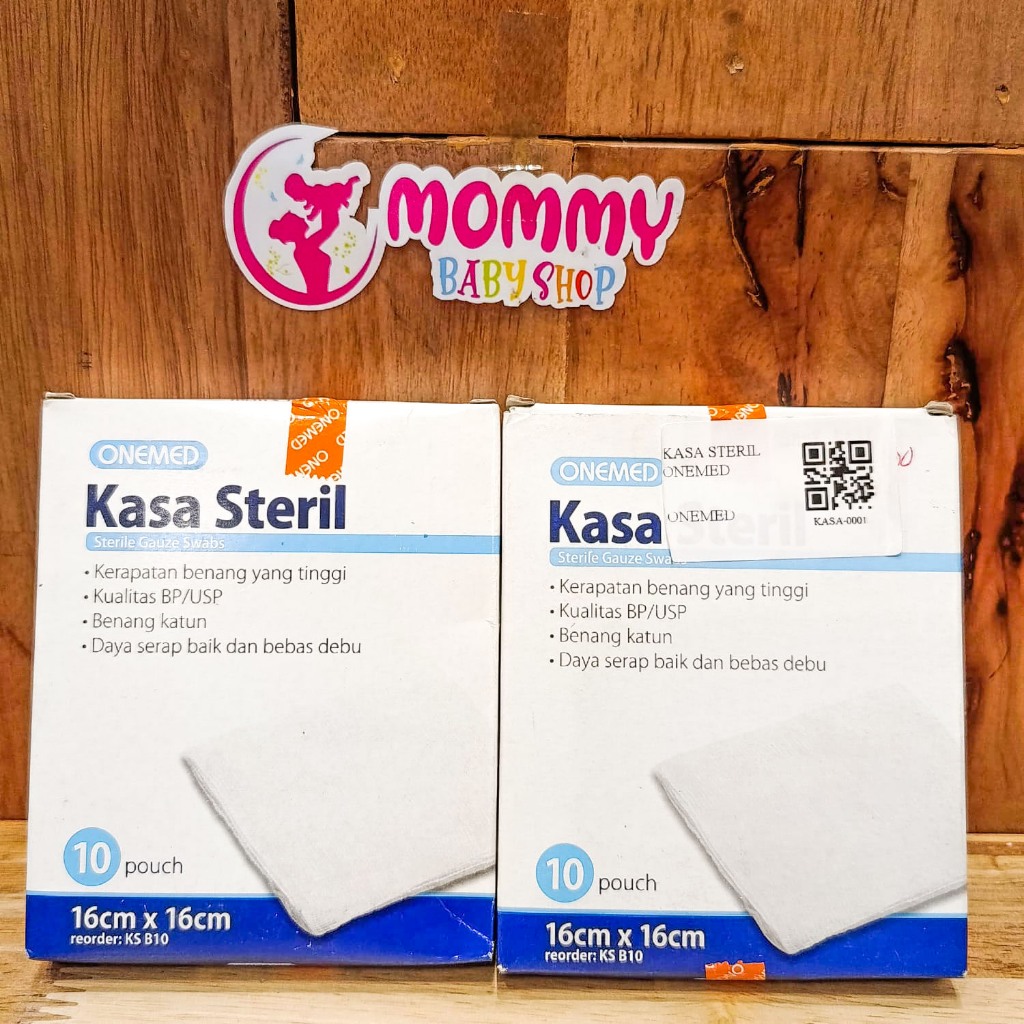 Kasa Steril 16x16cm isi 10pcs Onemed Kasa Steril Onemed