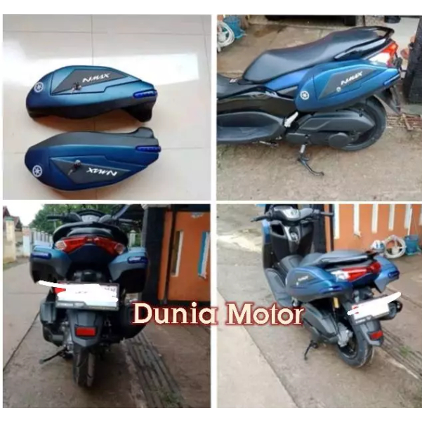 SIDE BOX ALL NEW NMAX 2020 KEATAS DILENGKAPI SEIN LED SIDE BOX CUSTOM NMAX NEW BOX SAMPING ALL NEW N