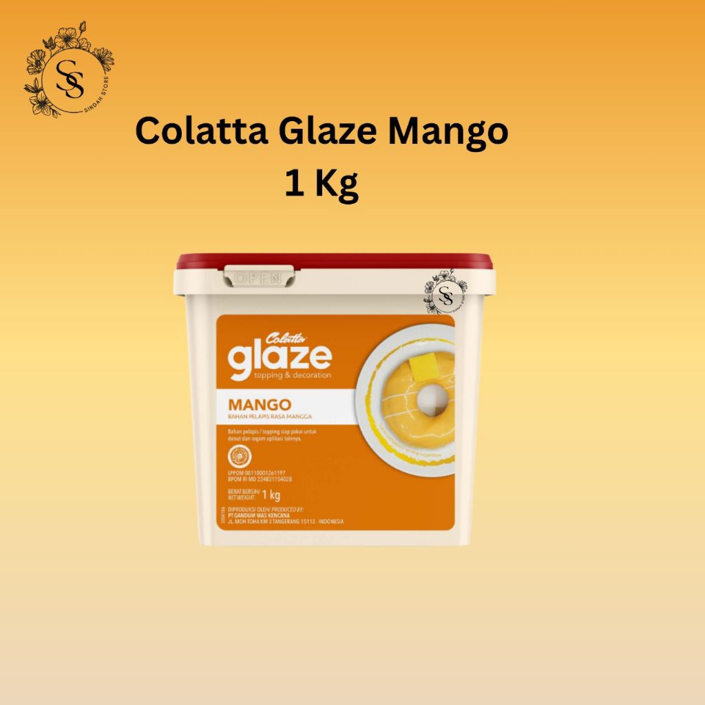 

Colatta Glaze Mango1 Kg exp 02-01-2026