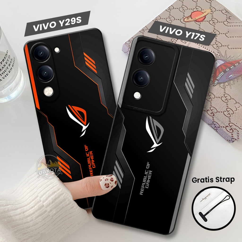 Casing Vivo Y04S / Vivo Y29S / Vivo Y17S Full Karet Silikon Gambar Gamers 20 | Softcase Silikon deng