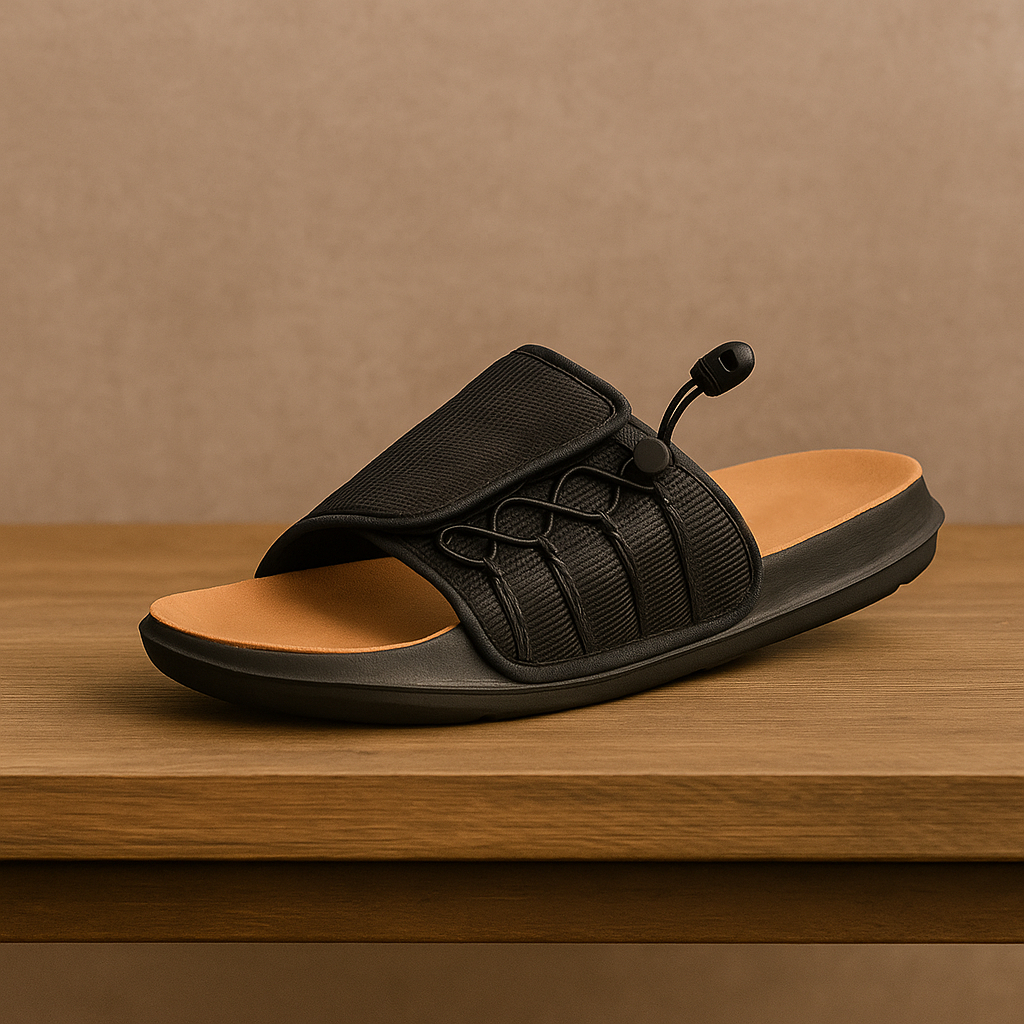 Almo Slides Series Runo Project - Sandal Slide Pria - Slip On Slop Cowok