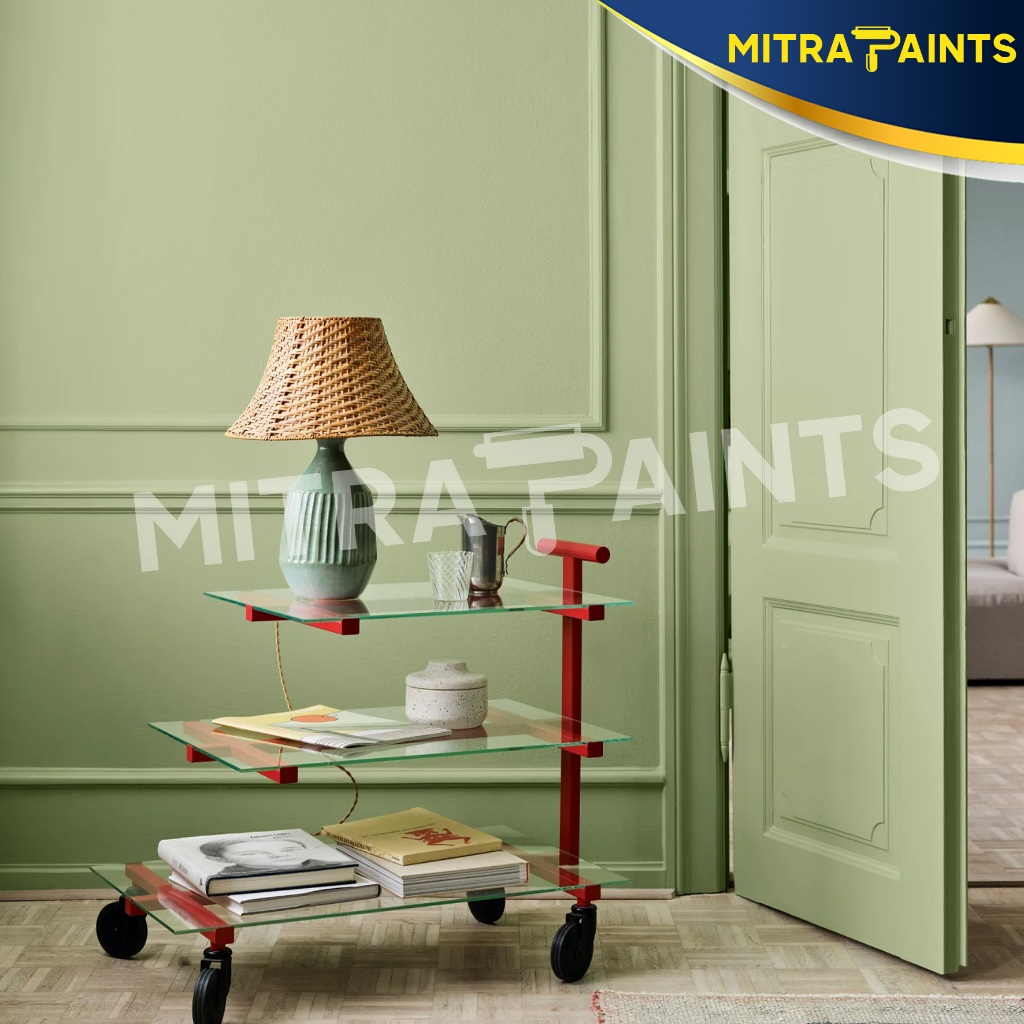 CAT TEMBOK JOTUN INTERIOR EKSTERIOR WARNA AVOCADO GREEN 0470 / HIJAU SAGE GREEN