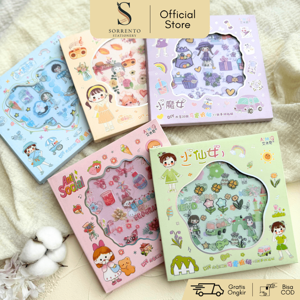 

Kertas Lipat Origami Bermotif - Kertas Kerajinan Bolak Balik