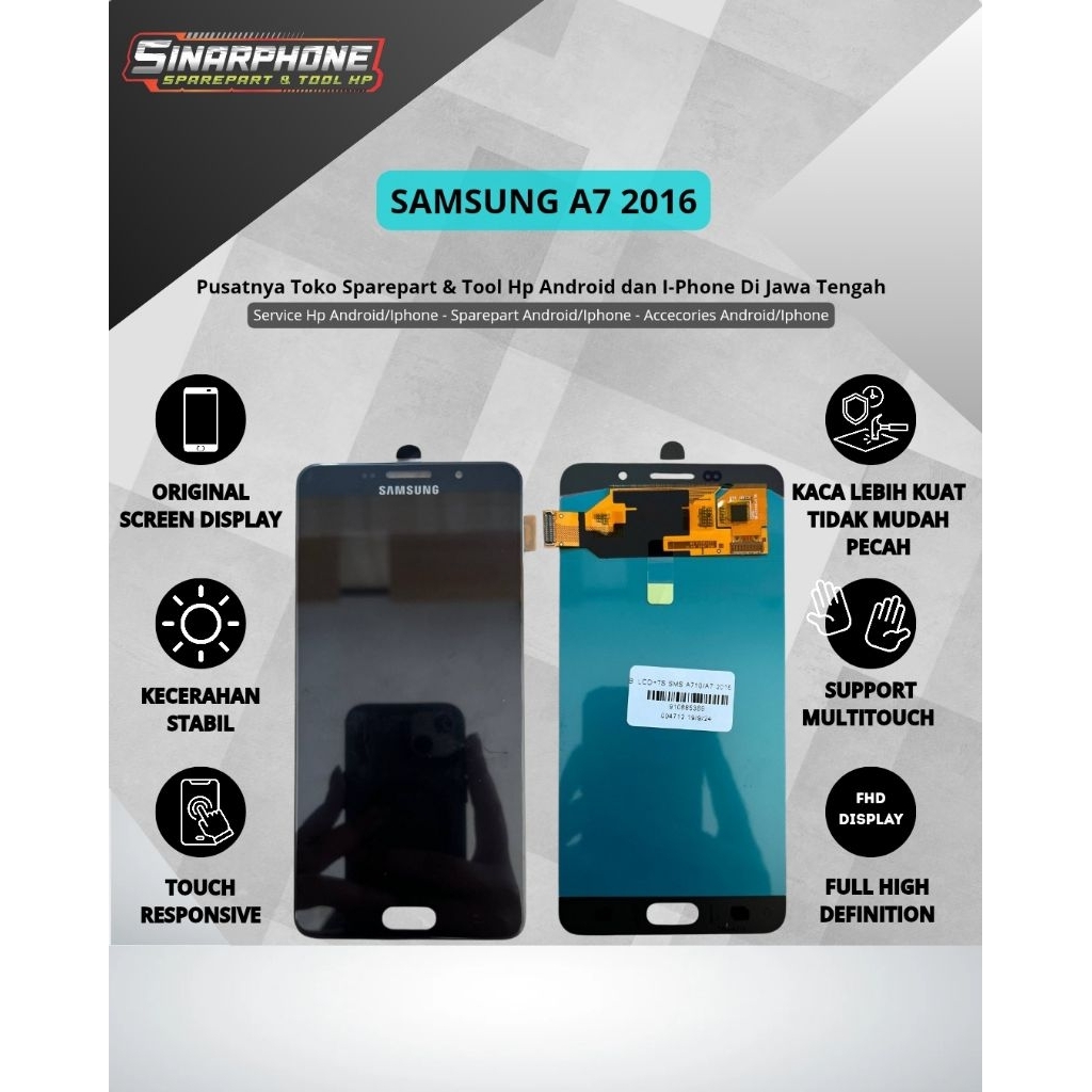 LCD SAM A7 2016/A7 2017/A7 2018