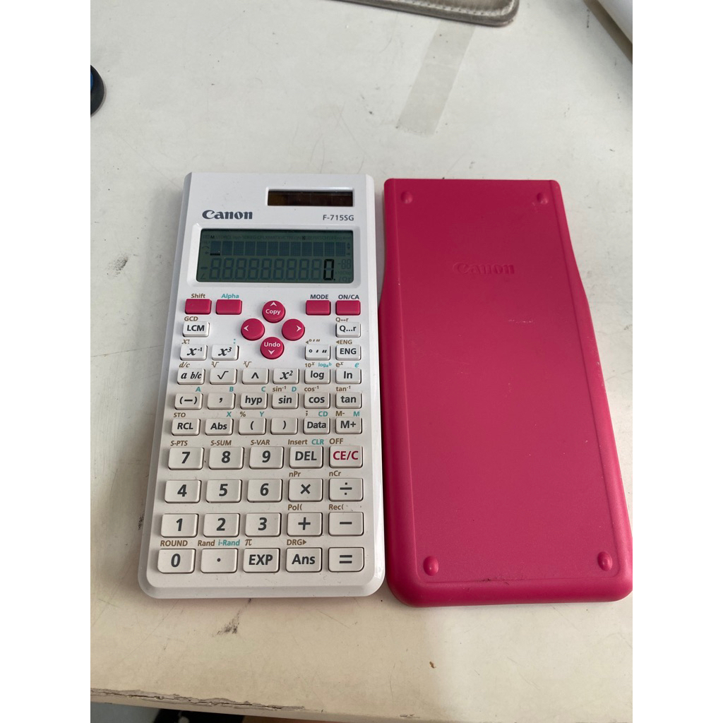 

kalkulator ilmiah canon preloved second original canon