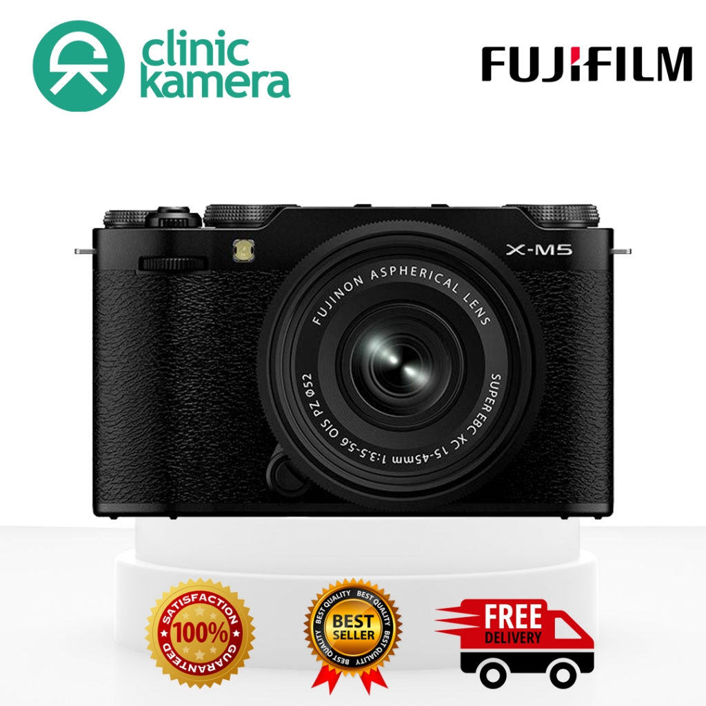 Fujifilm X-M5 Body Only Black / Kamera Fujifilm X-M5 / Kamera Mirrorless Fujifilm X-M5