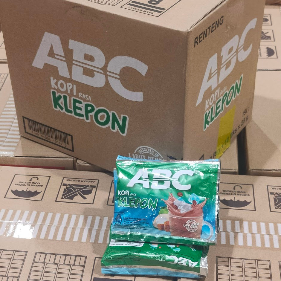 

Kopi ABC Klepon 1 karton isi120sachet