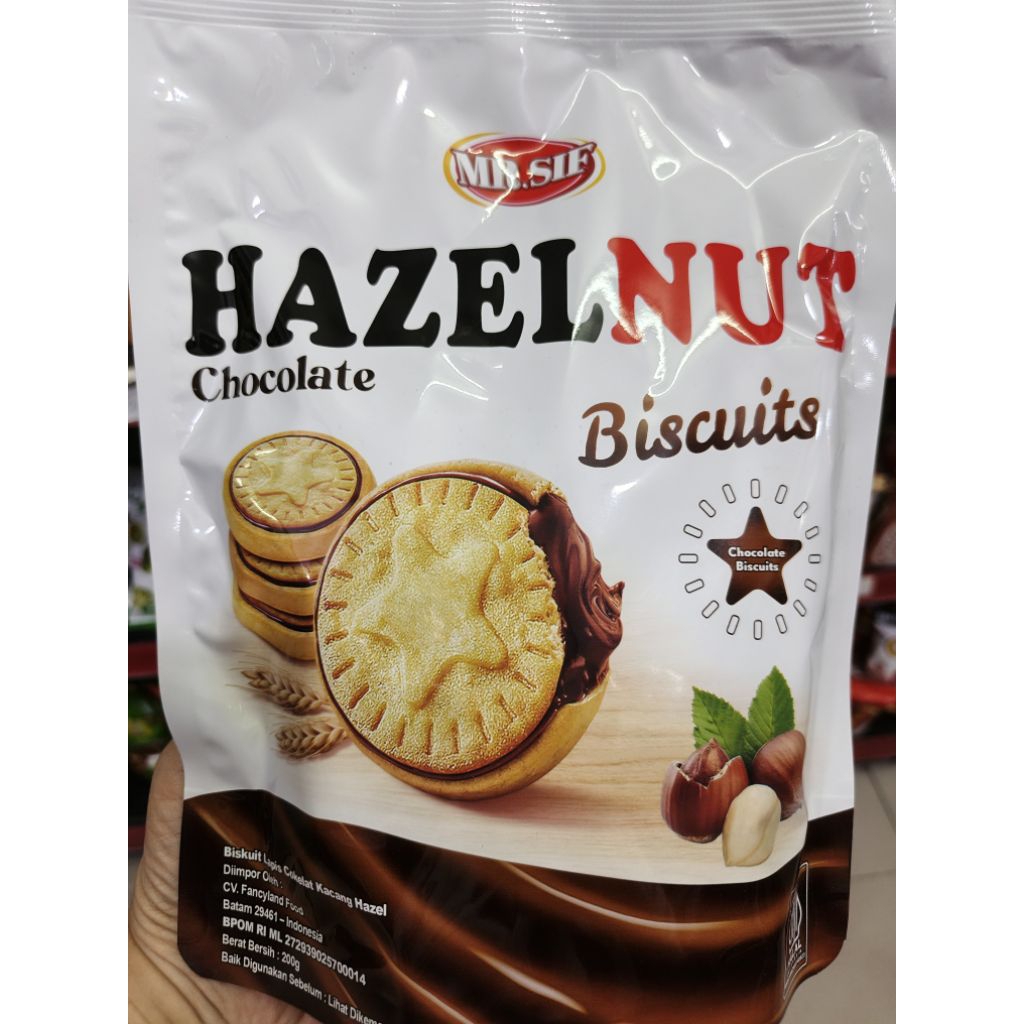 

Mr SiF Hazelnut biscuits