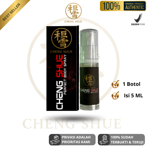 Cheng Shue Spray Kuat Tahan Lama Antiseptik Spray Tanpa Kebas