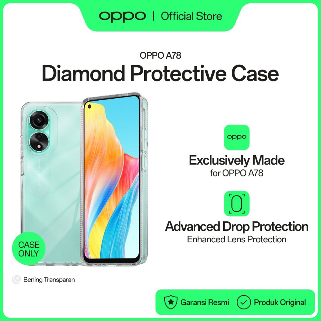 OPPO A78 Diamond Protective Case