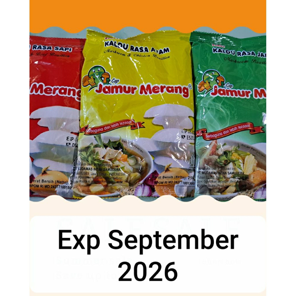 

kaldu alami jamur merang kemasan 250 gr