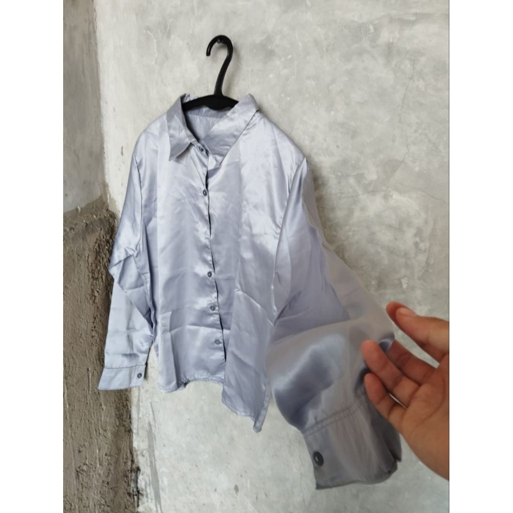 SATU SET kemeja & celana kancing my nona
