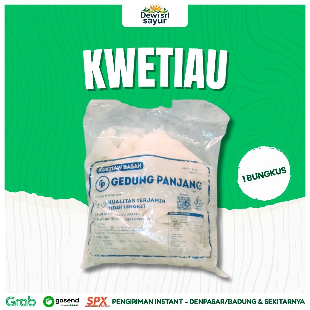 

Kwetiau 1 Bungkus – Dewi Sri Sayur