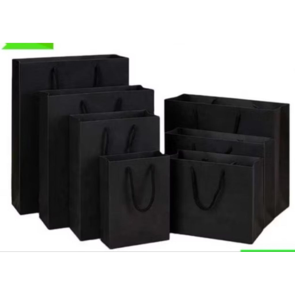 

paperbag polos / paperbag hitam / paper bag