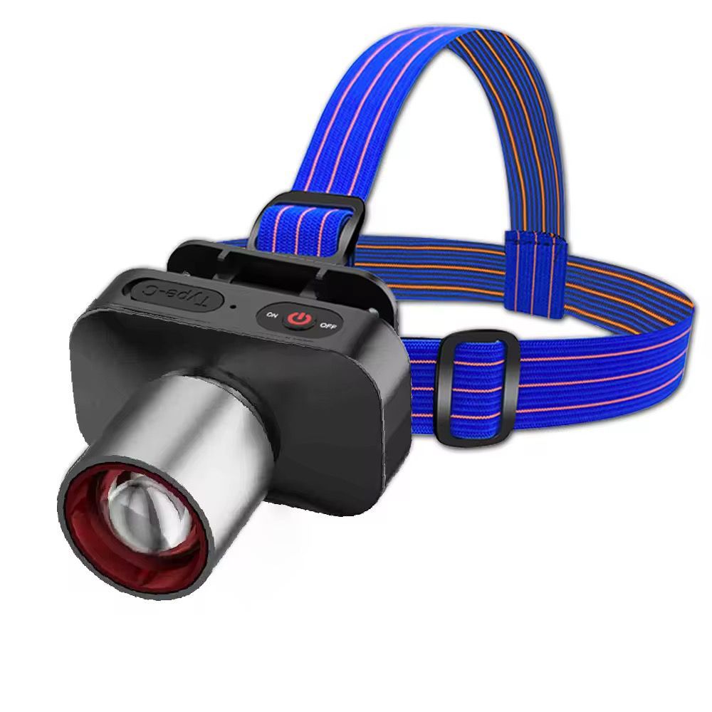 Senter Kepala ZOOM L42 Fokus Dan Penyebaran ZOOM 300 Lumen / Senter Kepala Cahaya Maksimal