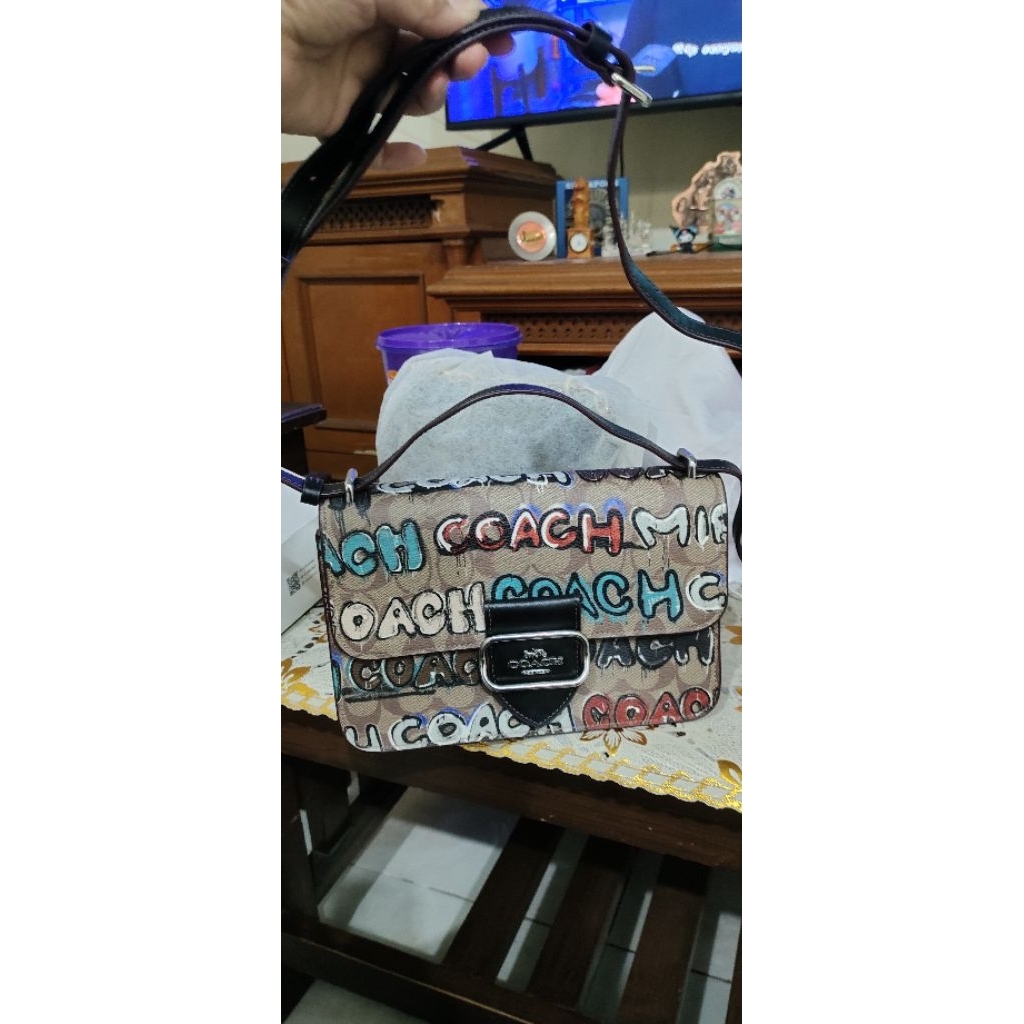 Tas Coach xmint serf morgan crossbody