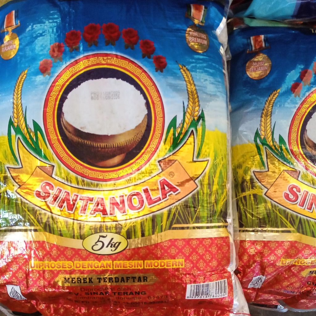 

Beras SINTANOLA 5kg x2