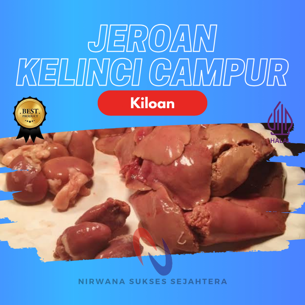 

JEROAN KELINCI CAMPUR / RABBIT INNARD (KILOAN)