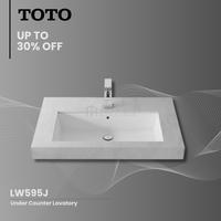 Wastafel Under Counter TOTO LW595J / TOTO Wastafel Tanam (Body Only)