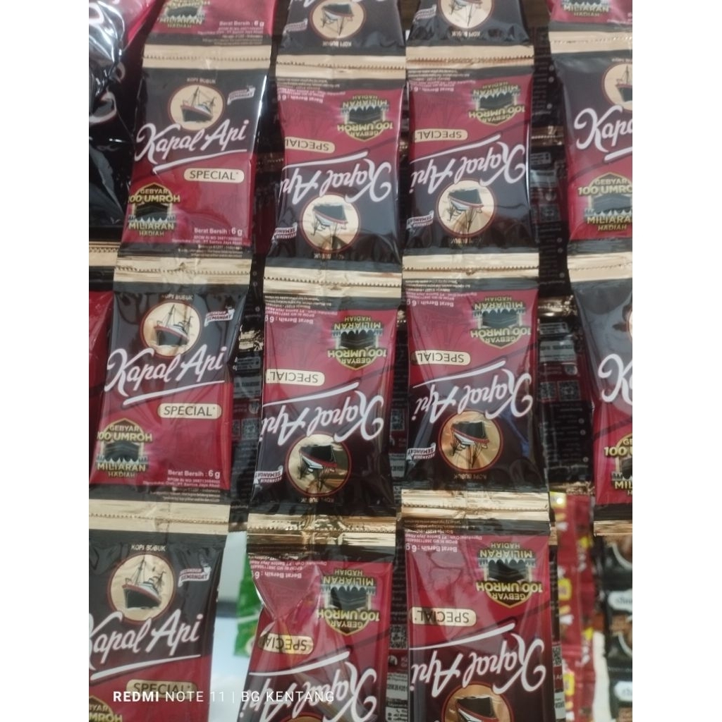 

kapal api mini tanpa gula