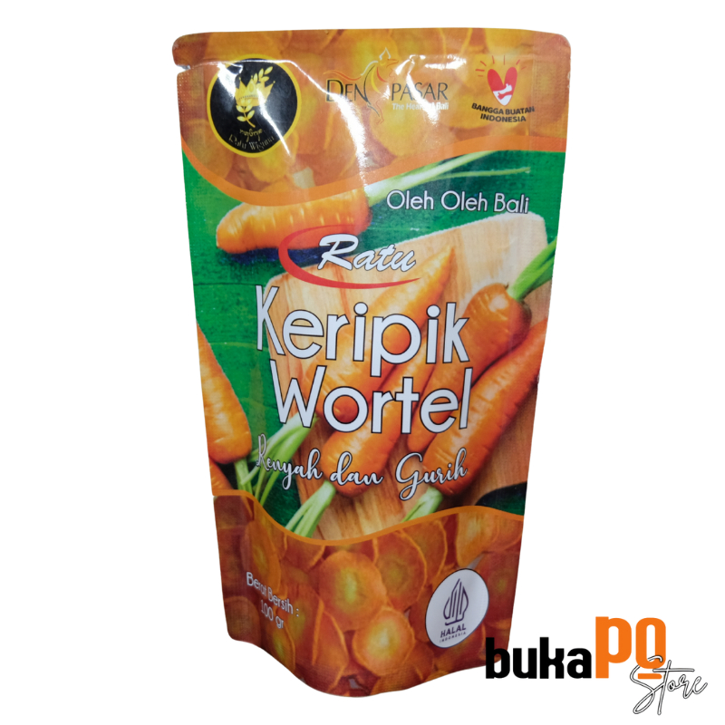 

RATU WIGUNA KERIPIK WORTEL (KHAS BALI) COCOK UNTUK OLEH-OLEH