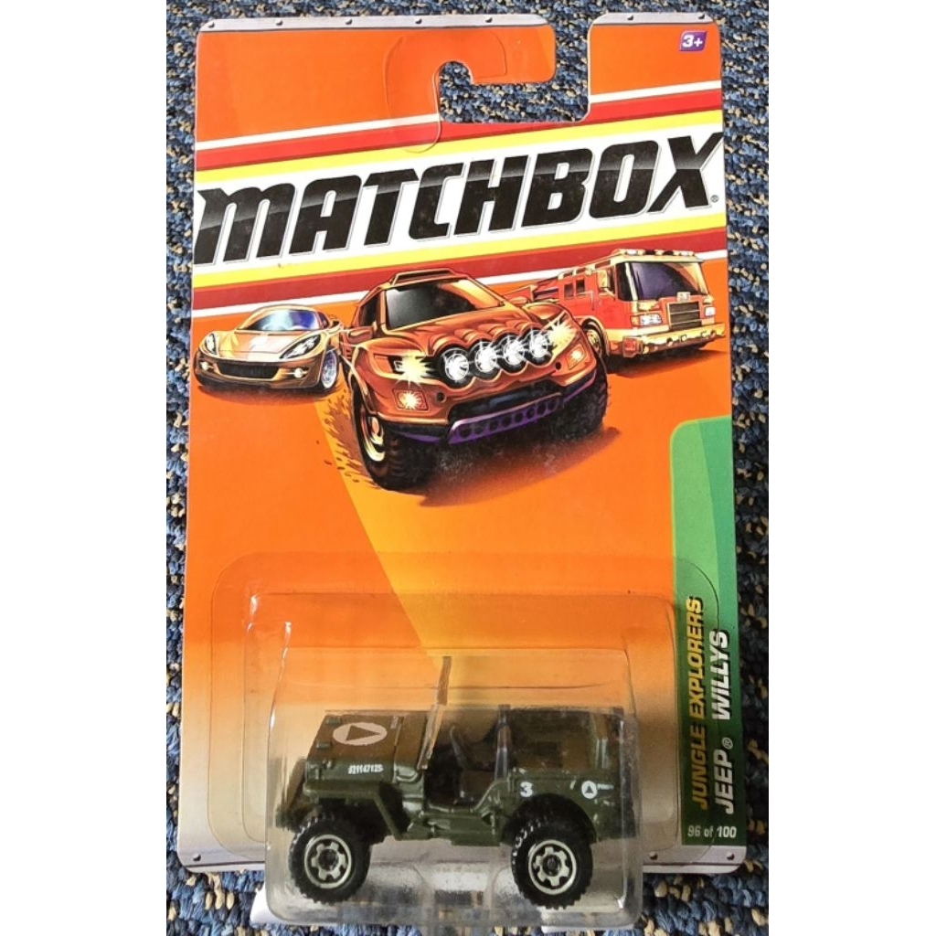 Matchbox Jeep Willys hijau