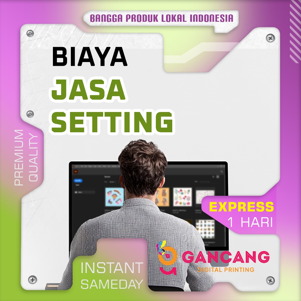 

Tambahan Biaya Setting / Susun A3++