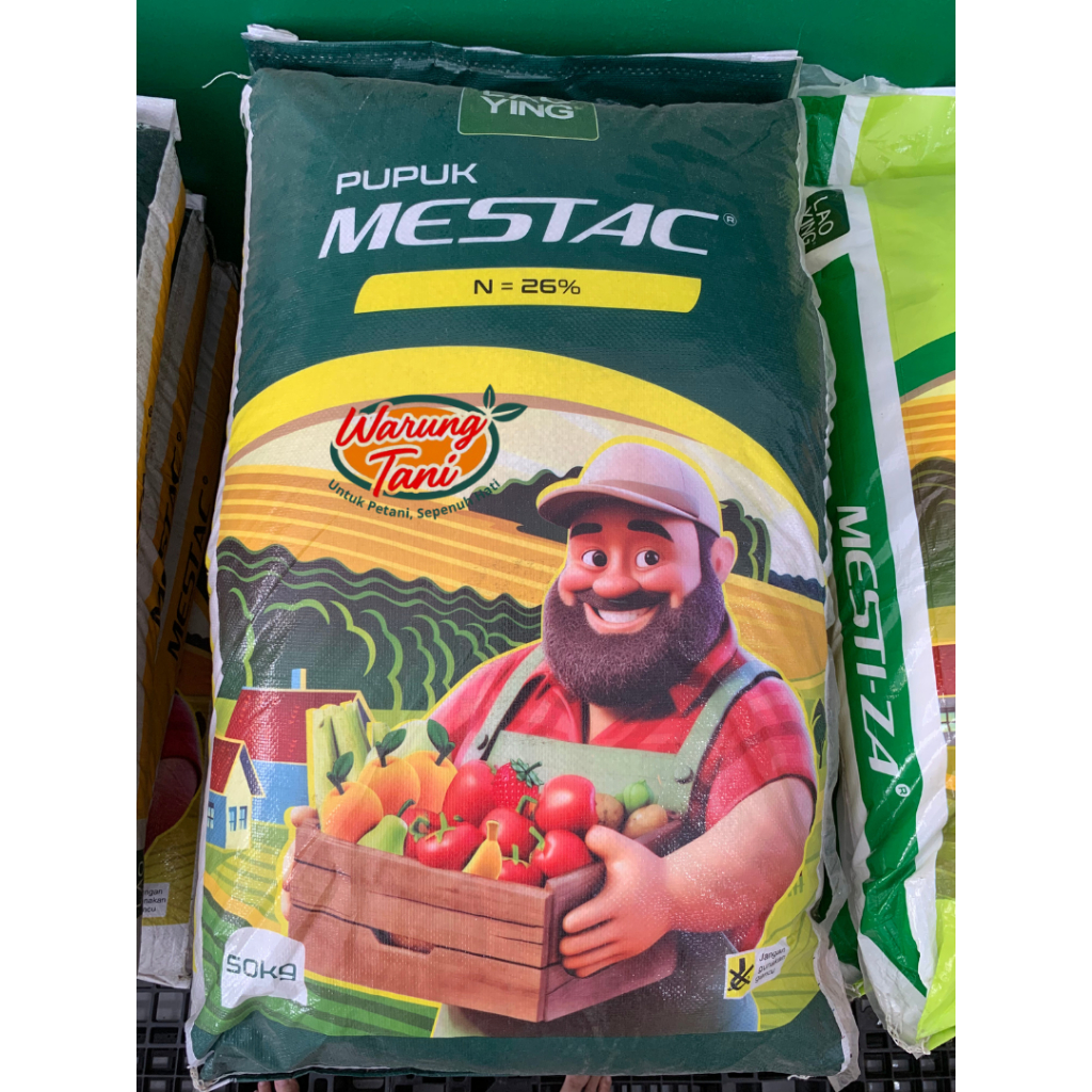 Mestac Lao Ying – Pupuk Nitrogen 26% untuk Pertumbuhan Tanaman Cepat & Subur