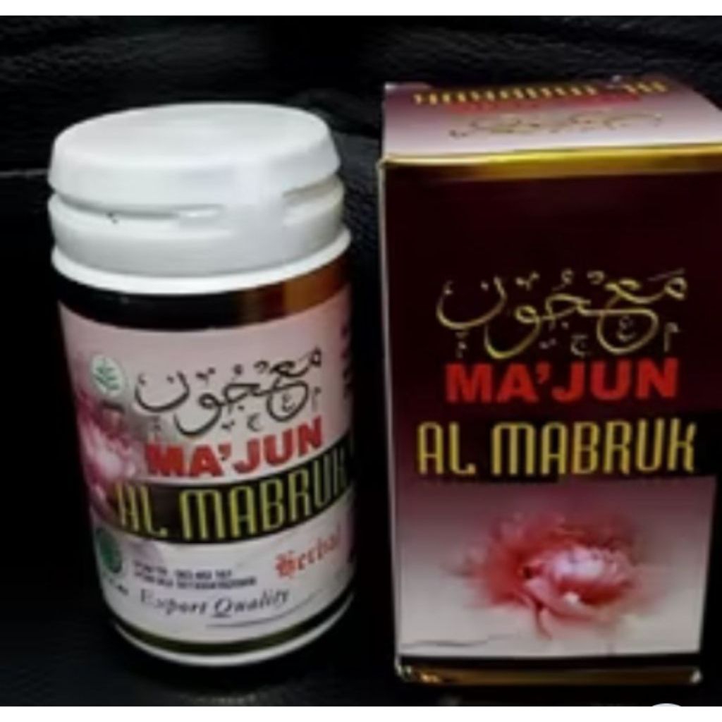 

Ma'jun Al Mabruk Herbal Khusus Wanita, Stamina, penambah darah, ginjal, liver, jantung, asam urat, kista kanker, baik untuk olahragawan