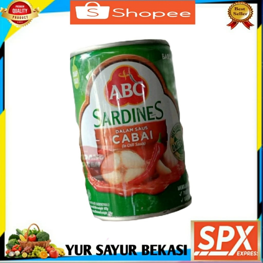 

Sarden ABC BESAR 300gr.