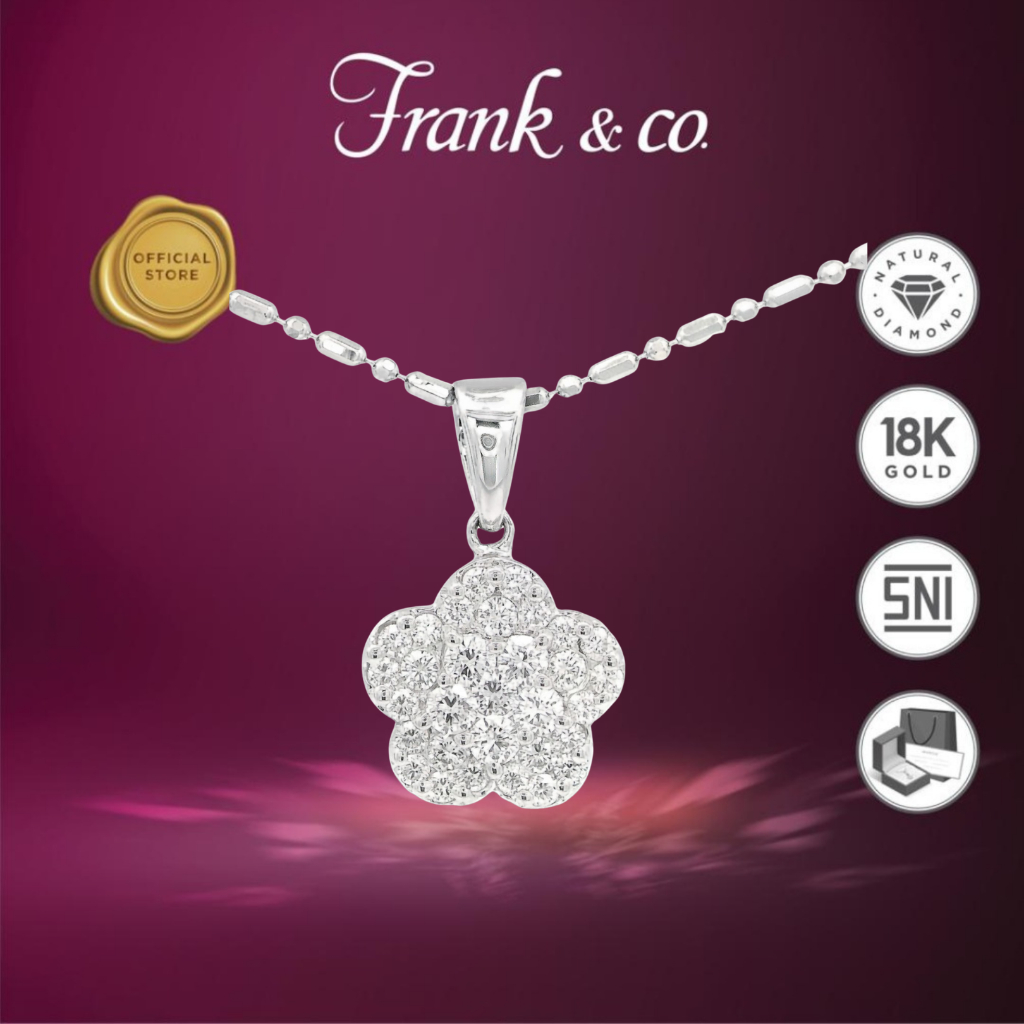 Frank & co. Pendant Flower Diamond